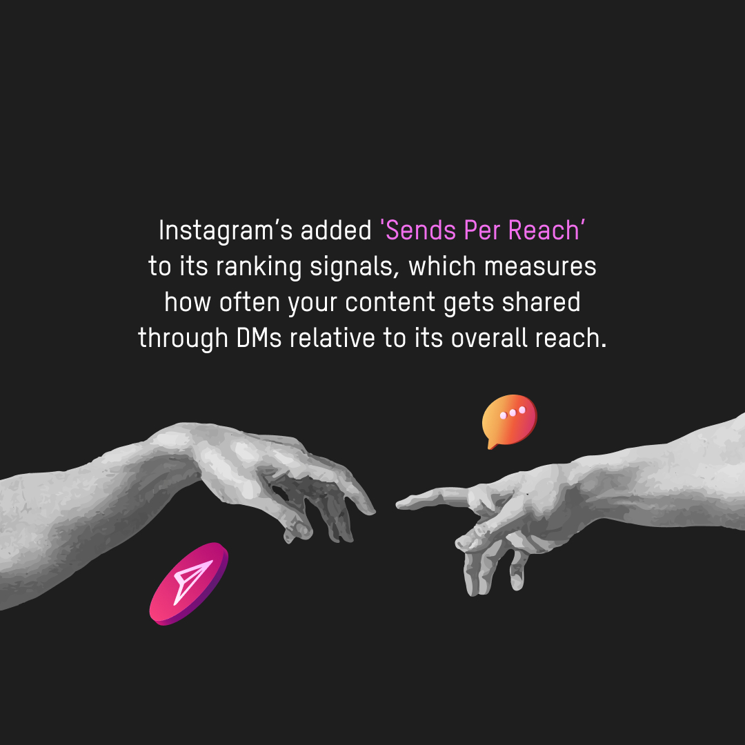 rhythmagency's tweet image. Focus on making shareable content, and Instagram’s new algorithm will work in your favor. → rhythmagency.com/blog #Instagram #AlgorithmUpdate #SMM