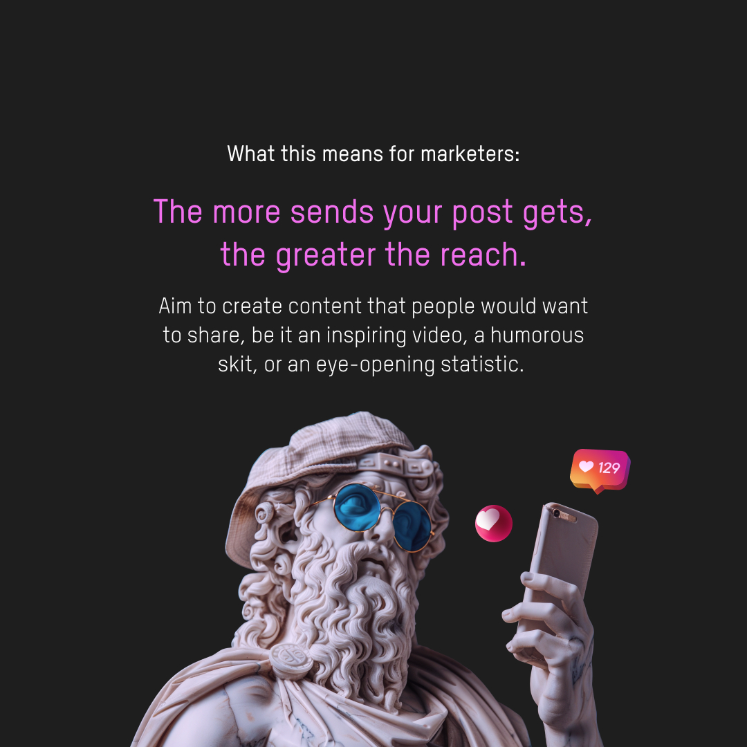 rhythmagency's tweet image. Focus on making shareable content, and Instagram’s new algorithm will work in your favor. → rhythmagency.com/blog #Instagram #AlgorithmUpdate #SMM