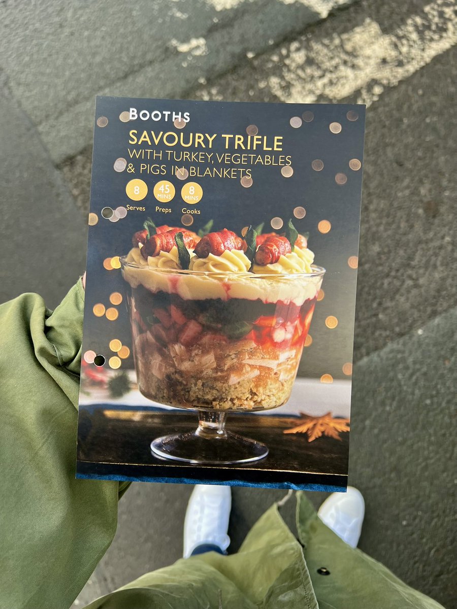 MEAT TRIFLE… why ambassador, you are spoiling us…