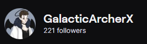 GalacticArcherX's tweet photo. back to streaming on twitch, drop a follow and come say hi. I stream art, as well as cozy and horror games #streamer https://t.co/Hts8CR9hmE