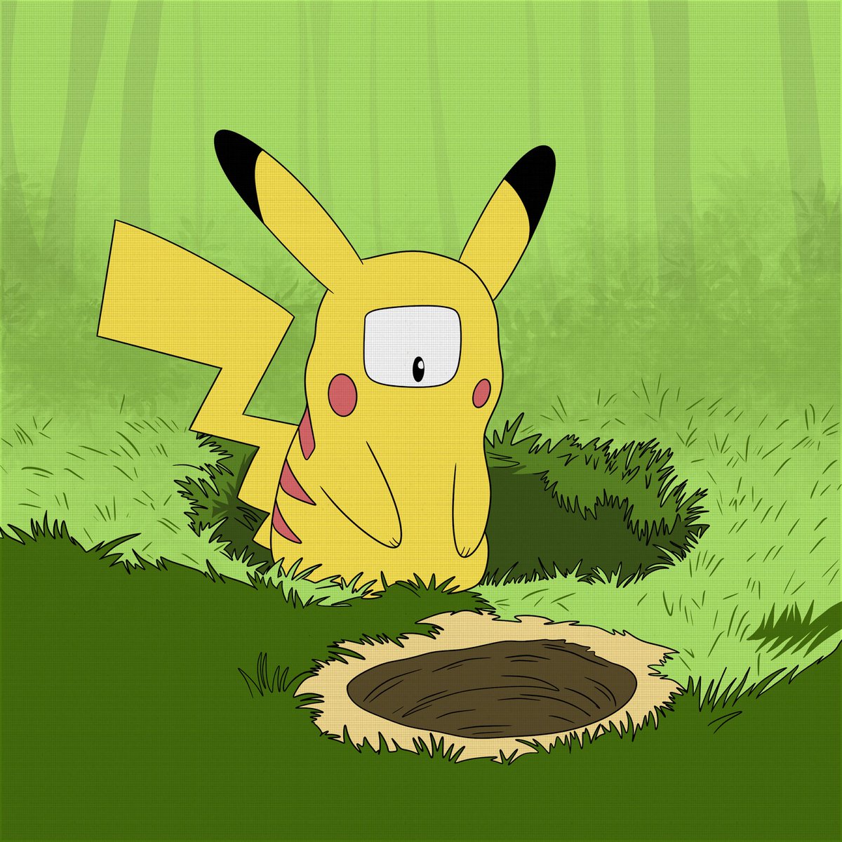 Ouu what’s down here? 🐰🍃🕳️