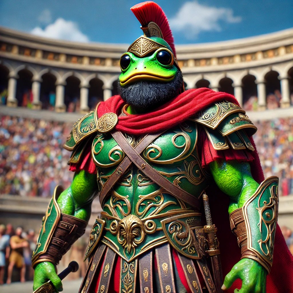 AureliusMa50740's tweet photo. Aurelius Maximus
He rises in the digital arena, gladiator of meme coins and conqueror of NFTs, his face a symbol of glory.
"I am Aurelius Maximus, master of transactions and ruler of my destiny on the blockchain."
The roar of the crowd confirms his greatness. Hail Maximus!
#NFT https://t.co/5c06vitMtq