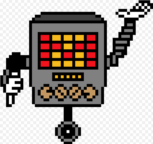 「do u guys see a big M on mettaton's scre」|lazのイラスト