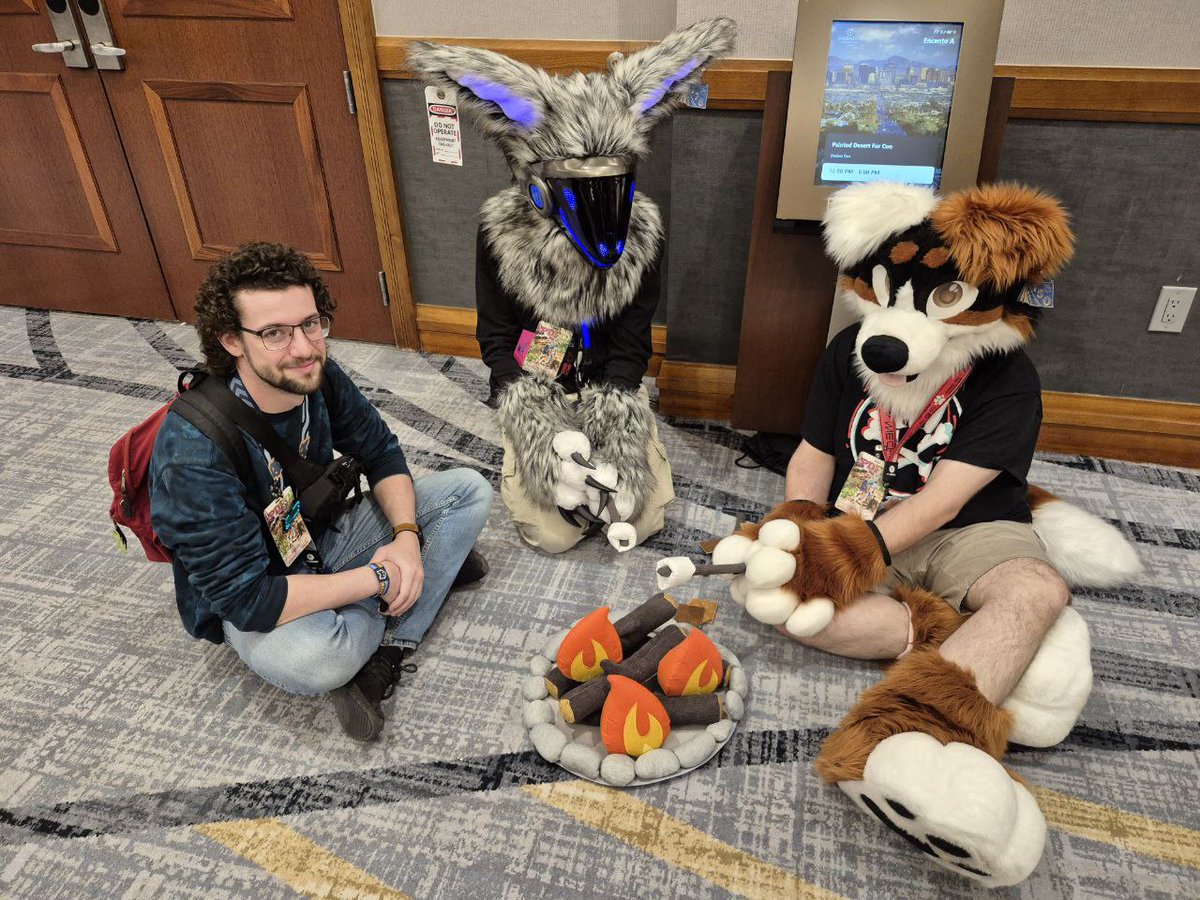 Some happy campers are making s'mores. Why don't you join them? We have day passes available online!

painteddesertfc.com/register/