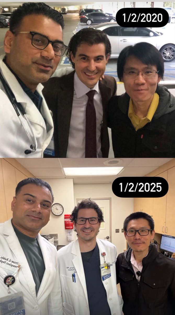 Celebrating our #transplant nephrologists
Dr Antoney Ferrey (center) 5-year anniversary with our program