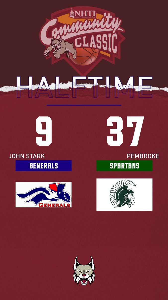 Pembroke up at the break of our girls opening game. Kate Stephens leading the way for the Spartans with 14 points. <a href="/nhsportspage/">NH Sports Page.com</a> <a href="/Ball603NH/">Ball 603</a> <a href="/JSRHS_Athletics/">John Stark Athletics</a> <a href="/PembrokeAcademy/">Pembroke Academy</a>