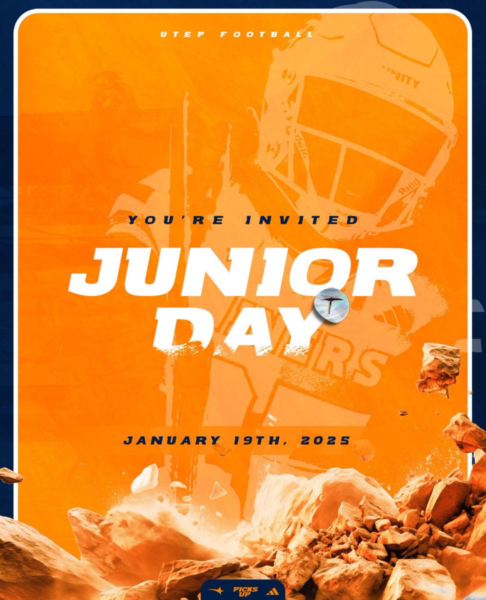 Thanks for the invite <a href="/UTEPFB/">UTEP Football</a> <a href="/CoachKyleBeyer/">Kyle Beyer</a> !!!