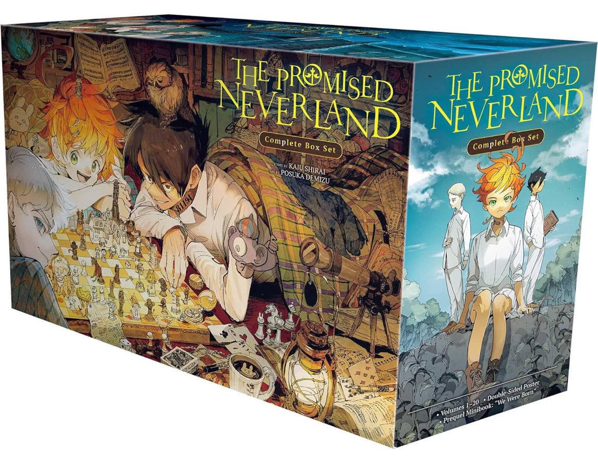 MangaAlerts's tweet image. 🎉 Follower Friday Giveaway🎉 

As the first giveaway of the new year, let’s start it off by giving away The Promised Neverland Complete Boxset!

✅To enter: Like, Follow, RT, and Comment your favorite character from the series
✅ Open to Everyone!🌎
✅ Ends January 10th, 2025📆