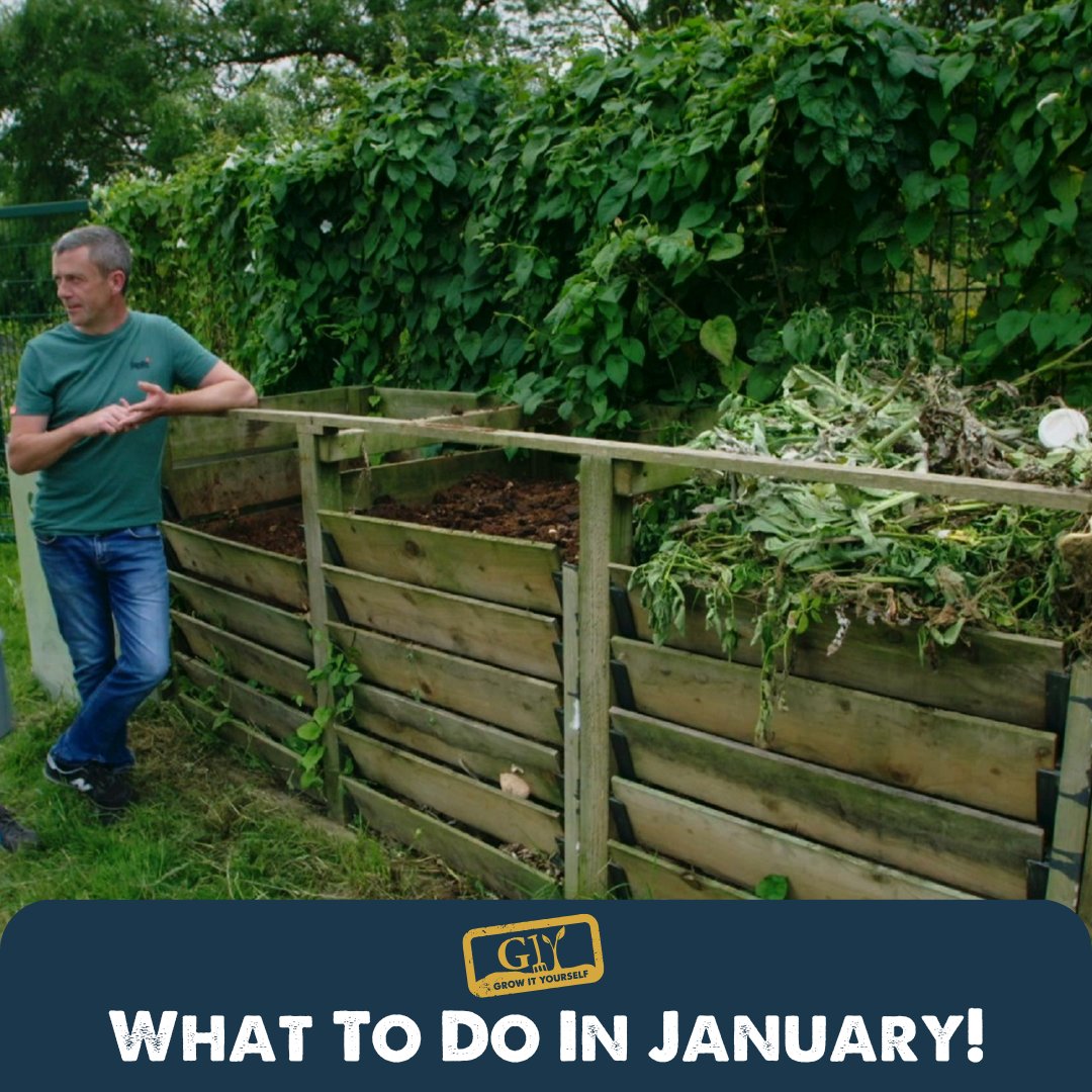 It may be January, but there’s still plenty to do in the garden! The biggest tip? Don’t be tempted to sow seeds too early. Focus on prep work for the busy growing season ahead—your future harvest will thank you! Click here to see the full guide &gt; ow.ly/fA2650Uy92Y
#GIY