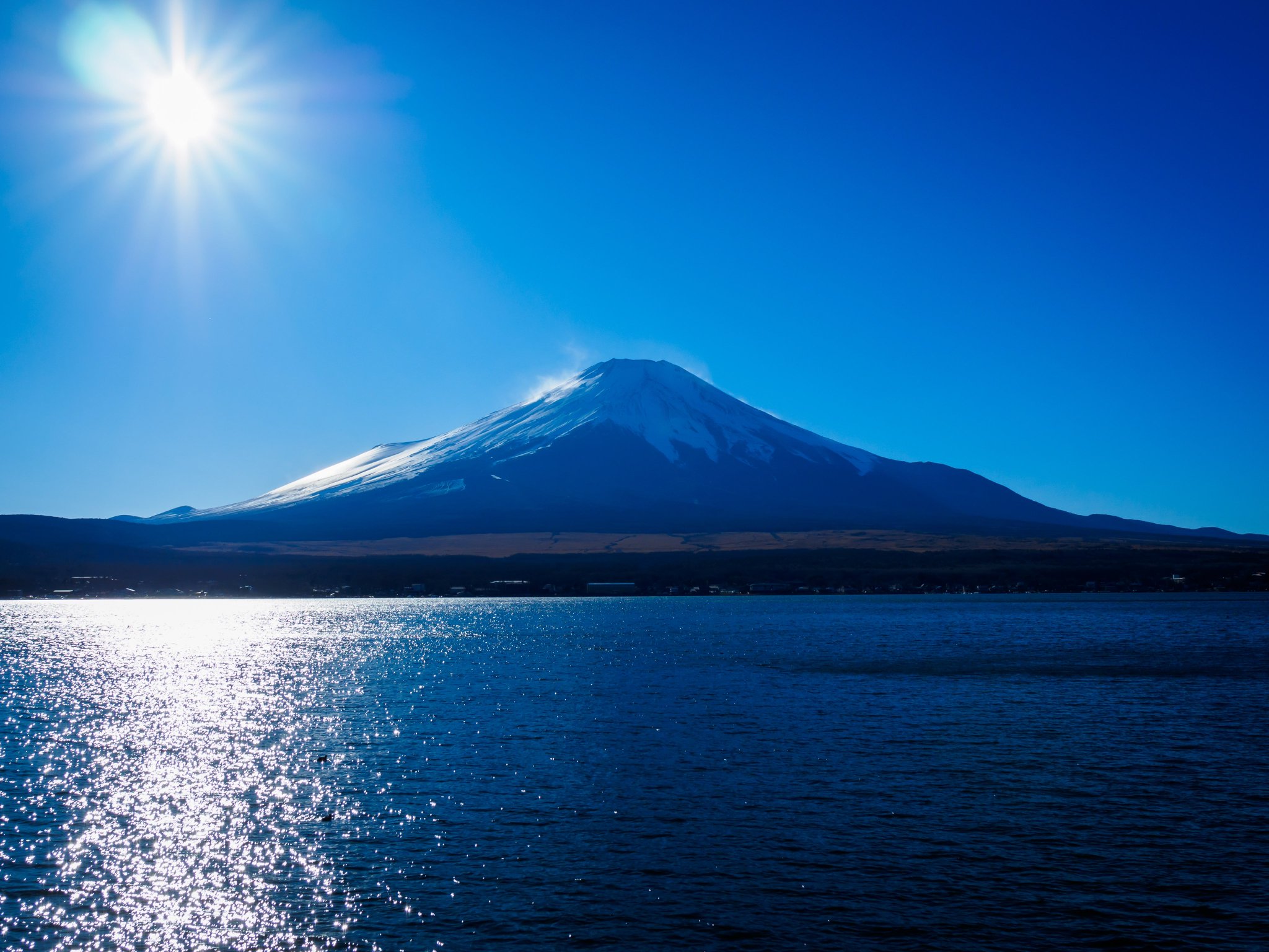 【真作】掛軸　大雲銘　富士　美品　壮大風景　合箱入　N153 掛軸 (掛け軸) 富士流景 お得な4本セット 伊藤渓山 尺五立 約横