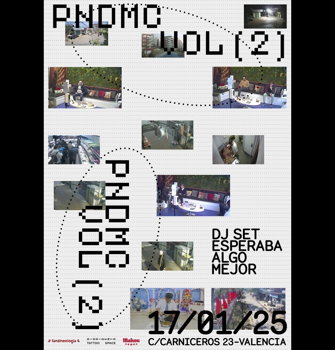 El 17 de enero a las 19 h tenemos la presentación del fanzine PNDMC. EN Dissidents. Calle carniceros 24 Valencia.
Habrá venta de fanzines, Expo de fotos y una pinchada de Esperaba algo mejor.