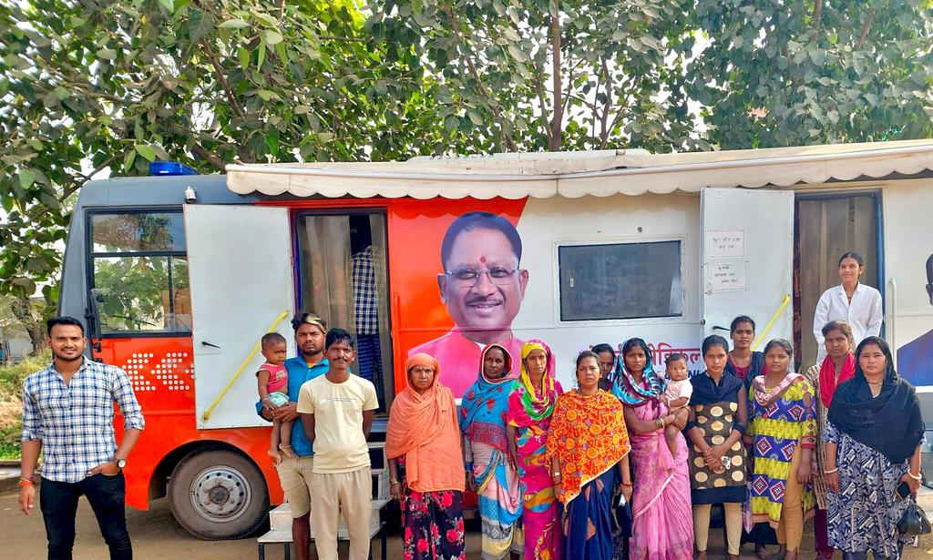 नगर पंचायत भटगांव में  कार्यरत सफाई दीदियों के लिए  माननीय उपमुख्यमंत्री जी के मार्गदर्शन एवं नेतृत्व में संचालित मोबाइल मेडिकल यूनिट द्वारा शिविर का आयोजन किया गया।
#nidaan1100
#morsangwari
#urbancg
#bpms
#sbm
#nulm
#swacchataa
#cg
#mmu
#swachhatadidi
<a href="/DPRChhattisgarh/">Jansampark CG</a>
<a href="/ArunSao3/">Arun Sao</a>