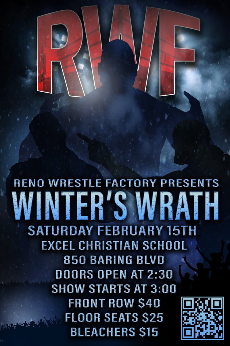 RWF_Events's tweet image. Our next show is a little over a month away. Grab tickets at: utixmanager.com