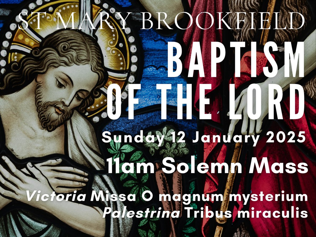Join us this Sunday at St Mary’s…