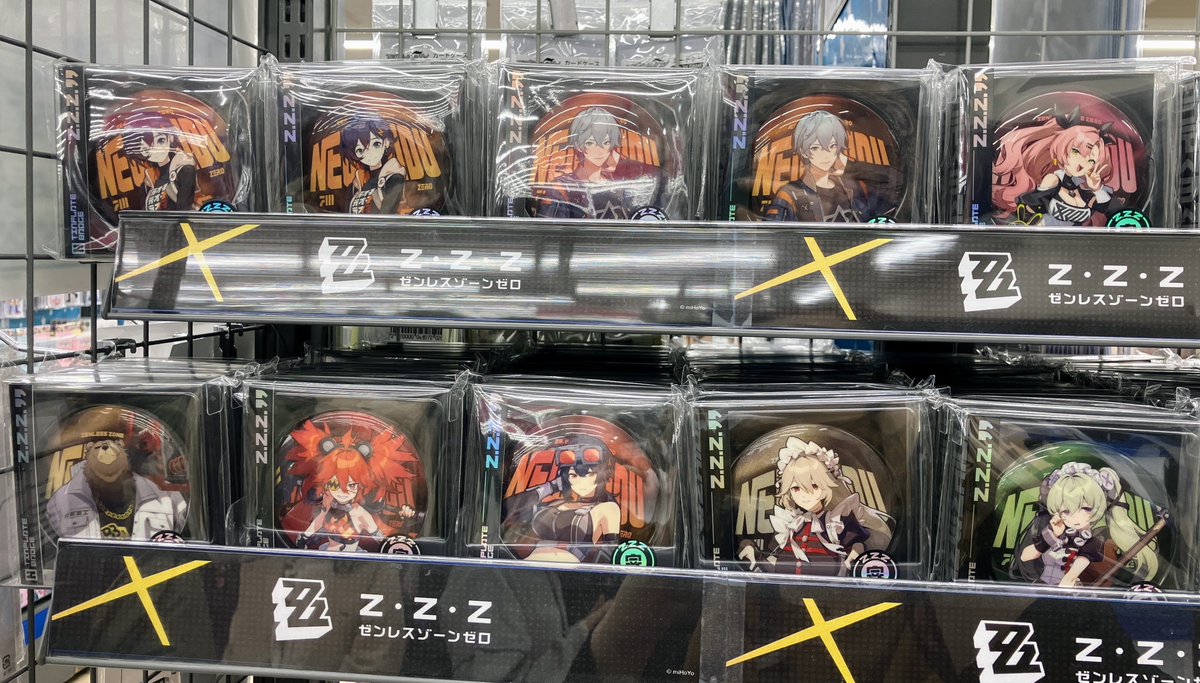 グッズ情報】 ✨ゼンレスゾーンゼロ✨ グッズが各種好評発売中ナゴ