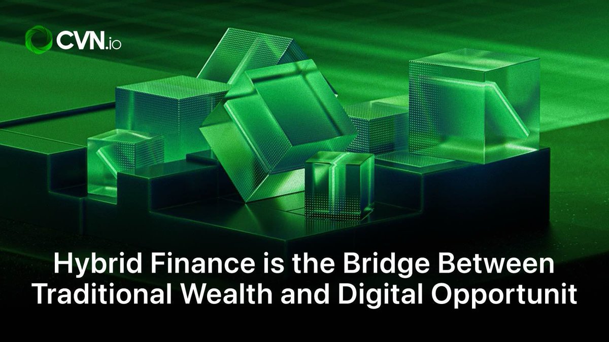 “Hybrid finance is the bridge between traditional wealth and digital opportunity.”
CVN Foundation is redefining investments for the Web3 era.
#HybridFinance #CryptoInvesting