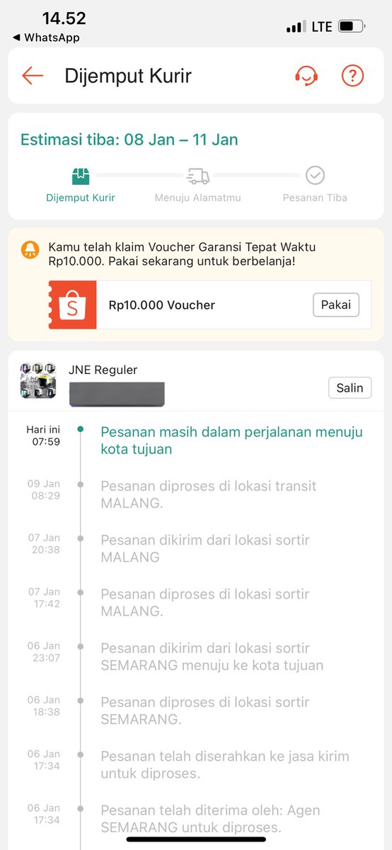 Mau kemana lagi buset 😭 <a href="/JNECare/">JNE Customer Care</a> cek dm min