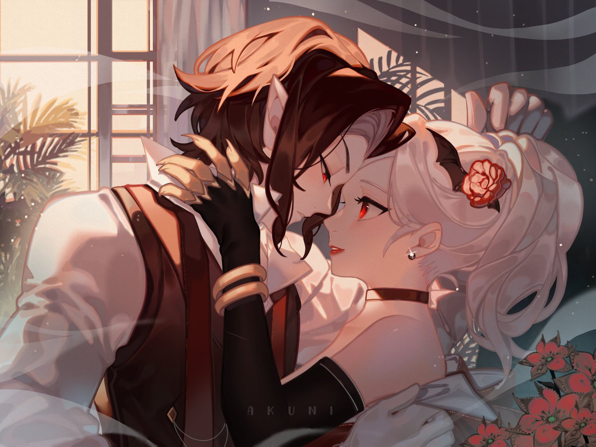 Sinoru5's tweet image. Cecilon x Carmila

#mlbbfanart #MLBB