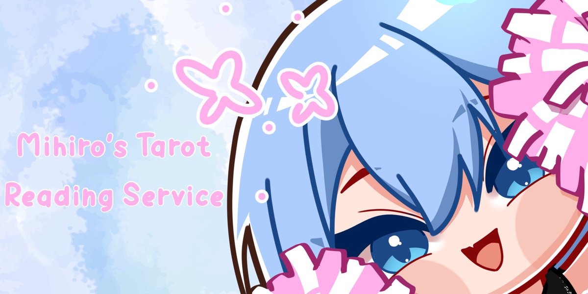 ⠀ ⠀ ⠀⠀⠀ ϡ˘˛ 𝗼𝗽𝗲𝗻 𝗿𝗲𝗮𝗱𝗶𝗻𝗴 𝘀𝗲𝗿𝘃𝗶𝗰𝗲. ↼

⠀ Bukan sekedar vtuber hantu biru!
⠀ Tapi bisa jadi spirit guide kamu! ✨
┈┈┈┈❅
Sebuah utas jasa baca tarot dari Mihiro.

↻ • ♡ appreciated
┈┈┈┈❅