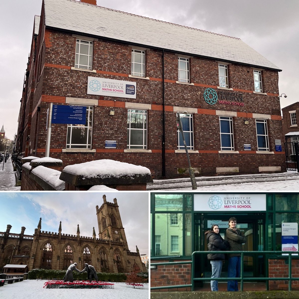 It’s been a cold week! But that didn’t stop Louis and Lucy popping in to say hello before they return to the even colder Durham to continue their second year at university. It’s always great to catch up with our Alumni.

#SixthForm #Progression #Alumni #Snow #Cold #Freeze