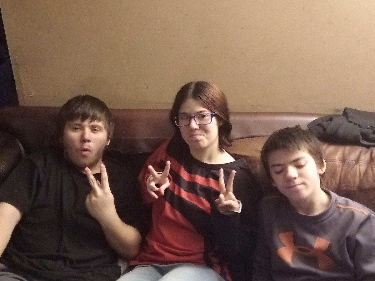 Me and my two brothers, Ghostbrine in the black and Voltage in the gray, did a Sandwich Roulette today! The video will be posted but we have to wait.