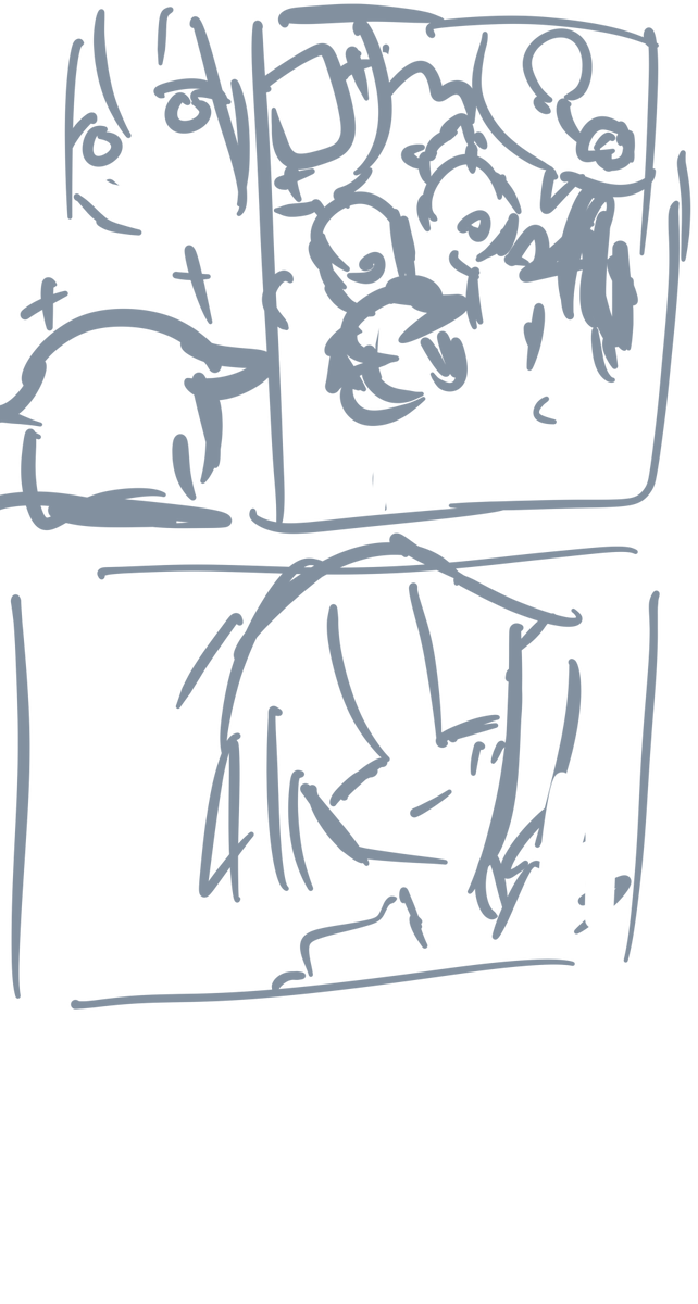 坊っちゃまぬいでびっくりした勢いで描いたラフ出てきたのだわ〜 