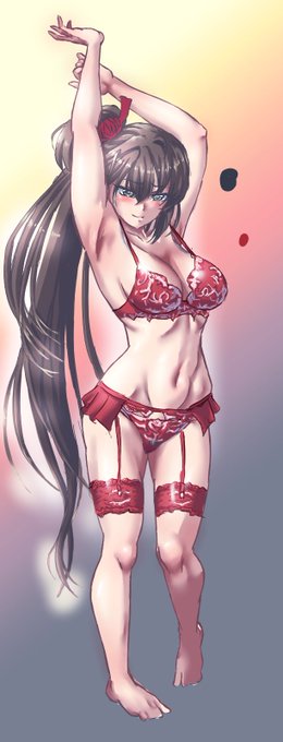 #アズールレーン
#瑞鶴 
ぬった
普段は下に何もつけてなさそうだからなあこの子… 