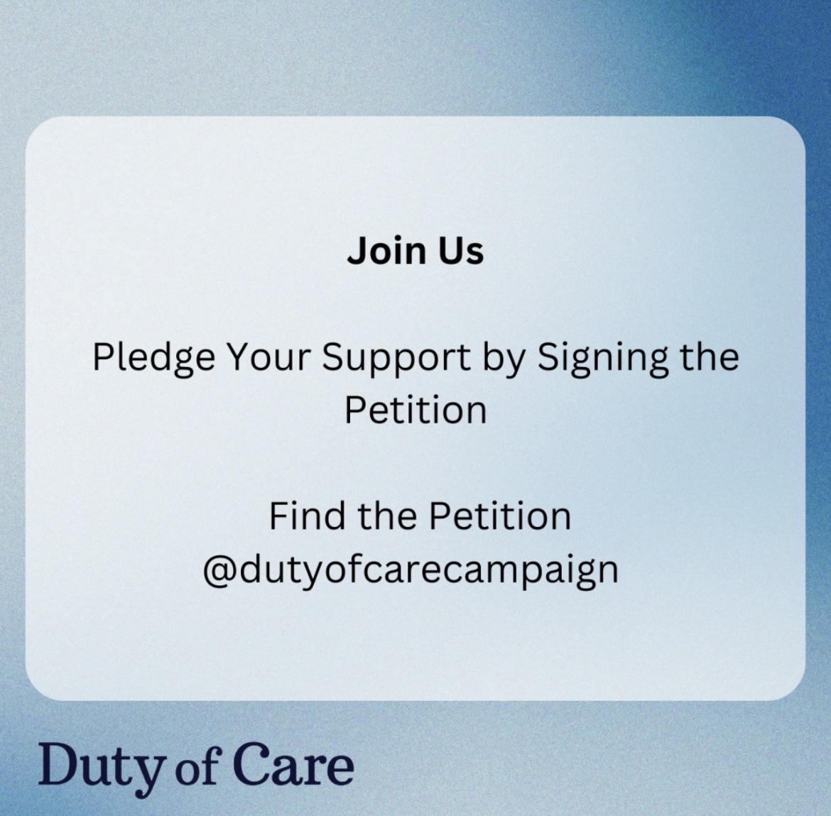 Very proud to join <a href="/anjsharmaaa/">anjali sharma</a> &amp; the #DutyofCare campaign calling on the Albanese gov &amp; federal parliament to embed a duty of care in law to protect future generations.

This would force our representatives to consider the likely impact of decisions that could harm the climate