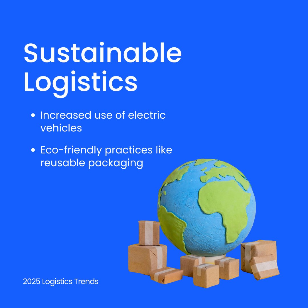 ClickPostTech's tweet image. The Logistics Revolution 2025 is here! 🚛
🌟 Smarter technologies
🌍 Sustainable practices
🔒 Stronger cybersecurity
💡 What’s your top pick for 2025? Let’s discuss in the comments!
#Logistics2025 #SupplyChainInnovation #TechForward