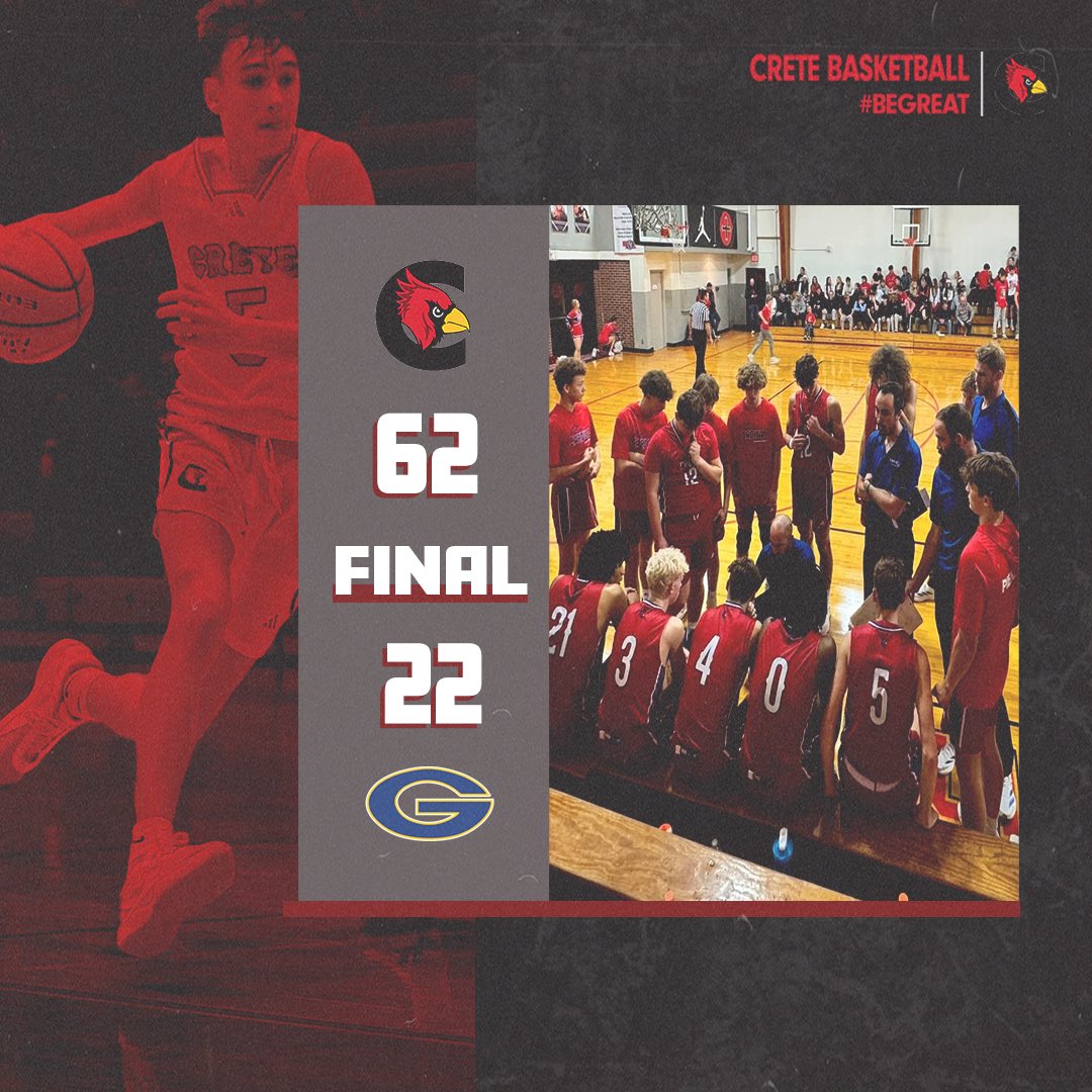 Final from tonight’s game vs Gering‼️ From the jump we were active and engaged defensively forcing turnovers leading to transition baskets🔒 Offensively we created inside out looks and converted at a high rate🎯 Back in action tomorrow❗️ #BeGreat