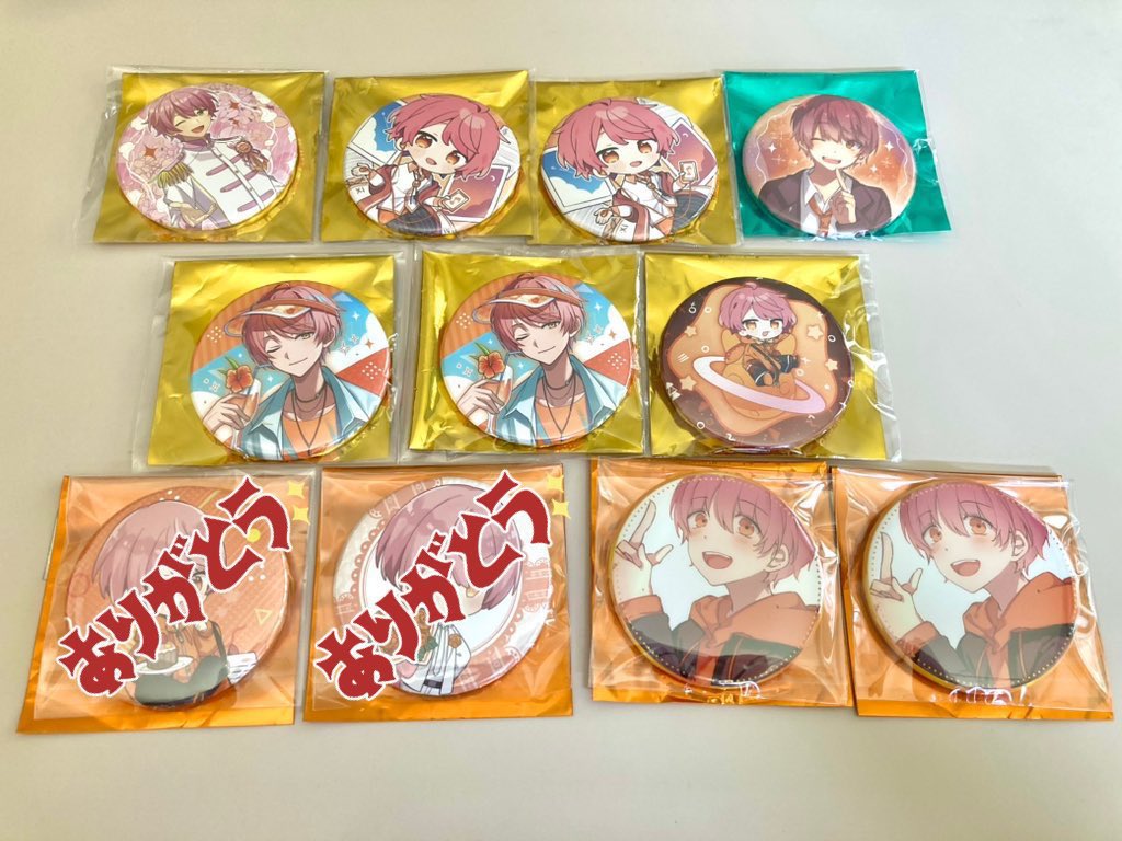 ch_trhk's tweet photo. 譲 : 🍄🌸🌟🐣 缶バ 画像のもの
求 : PayPay or 振り込み

0.03 / 個  ＋送料
(メルカリを通す場合は別途手数料)

特にご希望なければプチプチで二重に包み、定形外で発送させていただきます

🦀もございます、別ツイートをご確認ください

 #ちょこらびグッズ買取 https://t.co/AI2KW456wb