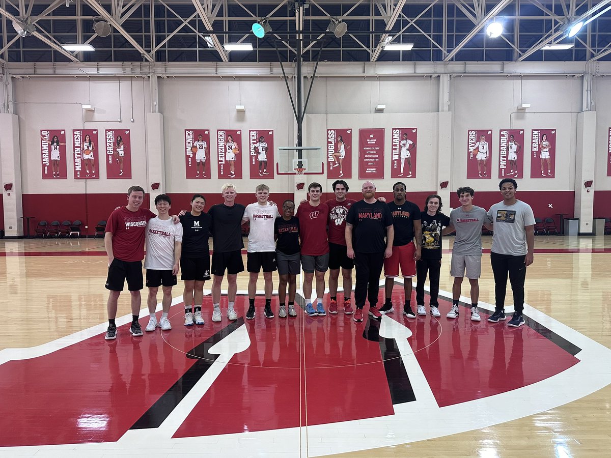 Biiig shoutout to <a href="/WBBManagers/">Wisconsin Managers</a> for hosting us in tonight’s manager game! We’ll be back for a rematch soon… #goterps