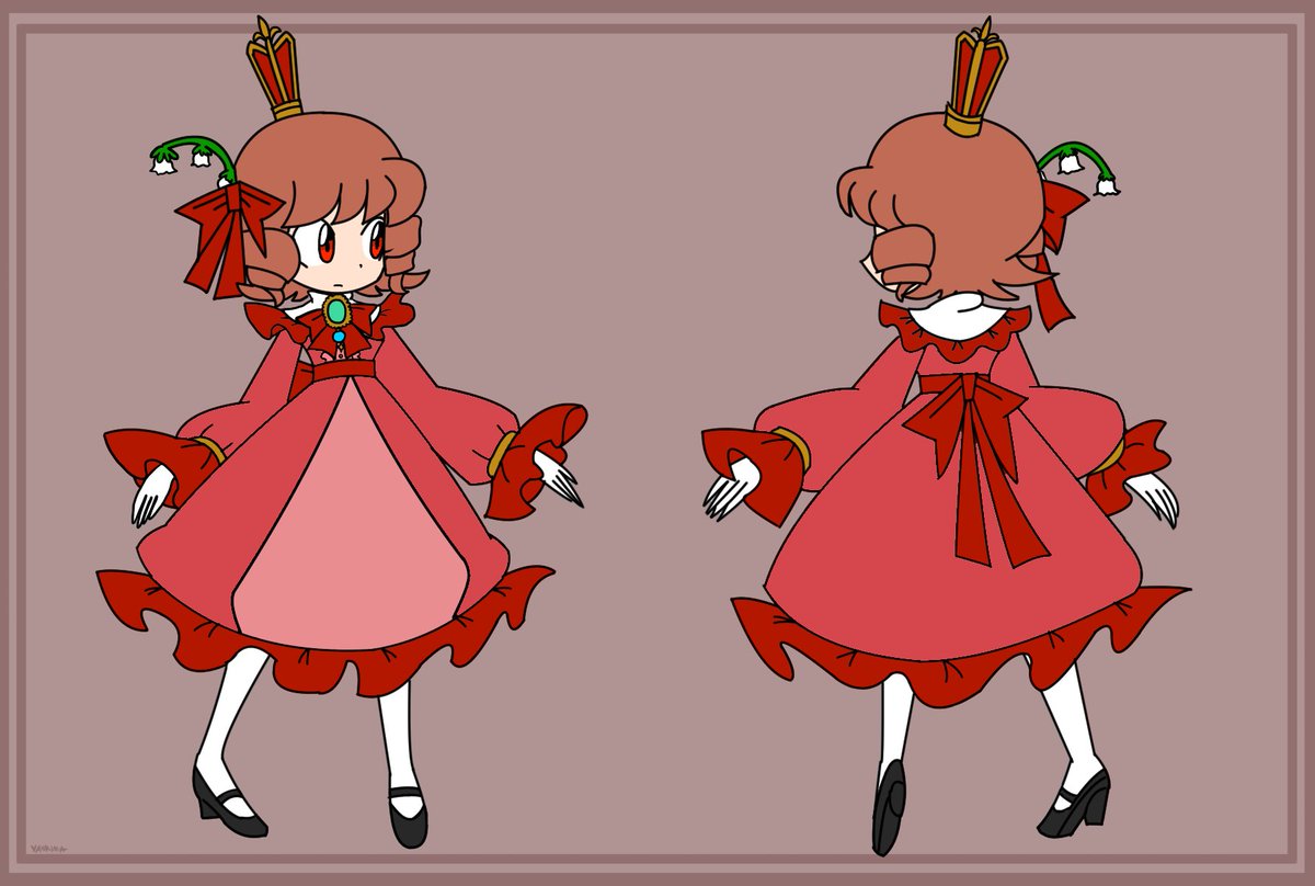 Have another ref sheet to one of my characters (Elinor) for now. I'll resume drawing DKC art soon so enjoy! #OC #originalcharacterart #art