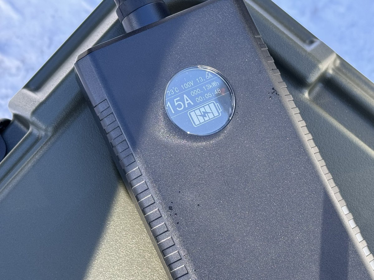 KeTm313's tweet image. IONIQ5NからN-VAN e:にV2Lで充電中。
#EV #V2V