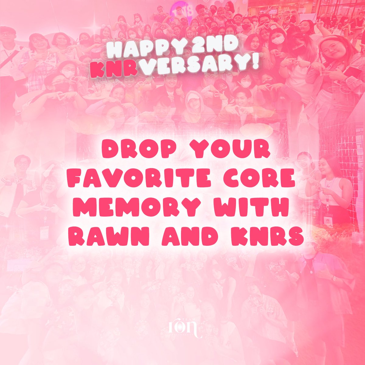 teamrawnofc's tweet photo. Drop your fav core memory with Rawn and KNRs! π«Ά Letβs relive the best moments together. Use the official tags and share the love!
2nd KNRversary with Ron
#TwoYearsWithKNR #RonCastillo #KNRawnAndrei https://t.co/4BNGlOAqBl