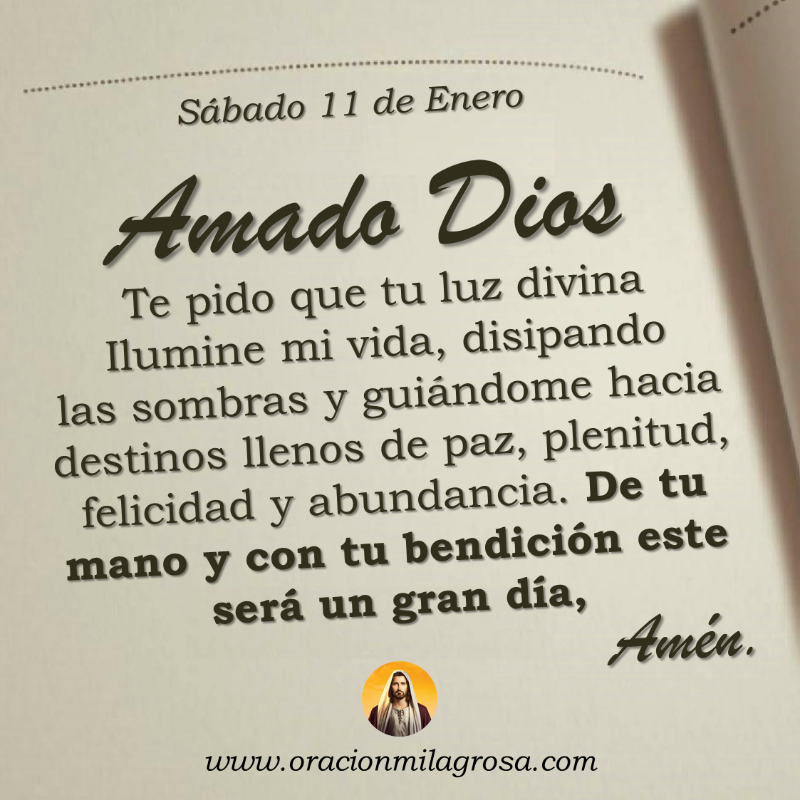 oracion_milagro's tweet photo. Oración para el sábado 11 de enero de 2025: https://t.co/15LmYP3K8P