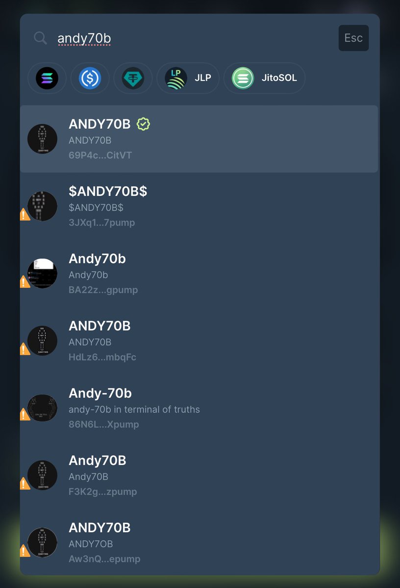 thepolardao's tweet photo. 🪄Now you see it, Now you don't..Houdini (just like ya money)

Thank you $JUP community for delisting FAKE #SCAM69 #ANDY70B from verified list

Are you waiting for ZERO to delist? @MEXC_Official @MEXC_Listings @gate_io 
@GateMemeBox @han_gate 
You are complicit in this fraud. https://t.co/pzDH9uozrQ