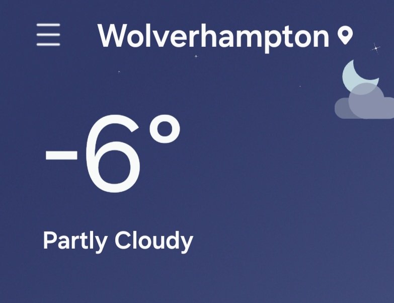 StormWatcherDan's tweet photo. BLIMEY HELL ITS LIKE HELL FROZE OVER LITERALLY  -6°C I Wolverhampton West Midlands UK on 11/01/25 @TheStormHour @bbcweather @BBCNews @bbcmtd @itvnews @itvweather #freezingcold #coldweather #weather #Icy #frosty https://t.co/1z2HzemN71