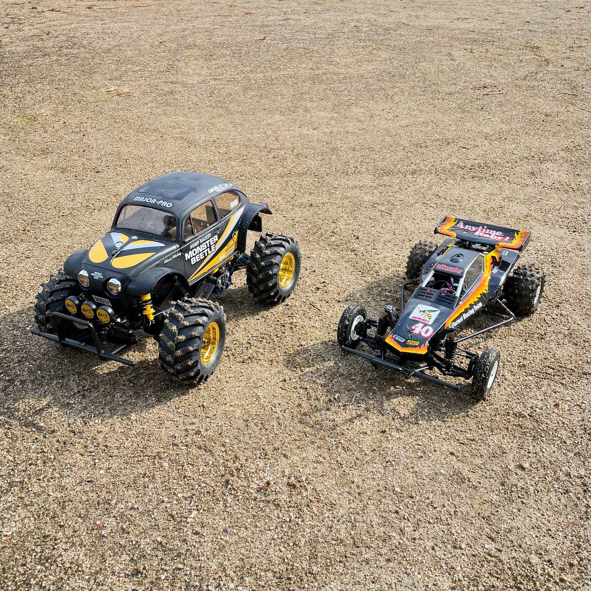 kaz_mini4wd's tweet photo. ホーネットEVO.初走行。
しっかりと走るマシン。
#tamiya #hornetevo #monsterbeetle https://t.co/b7qEuDaIfW
