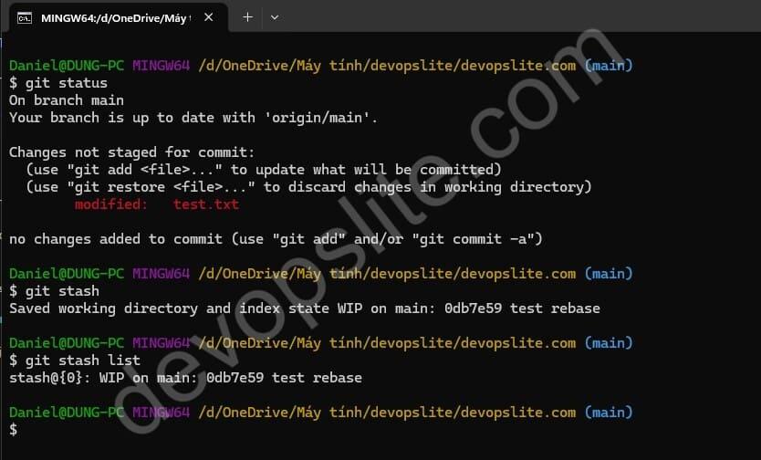devopslite's tweet image. Git stash for temporary changes
devopslite.com/git-stash-for-…
#git #gitbasic #gitstash