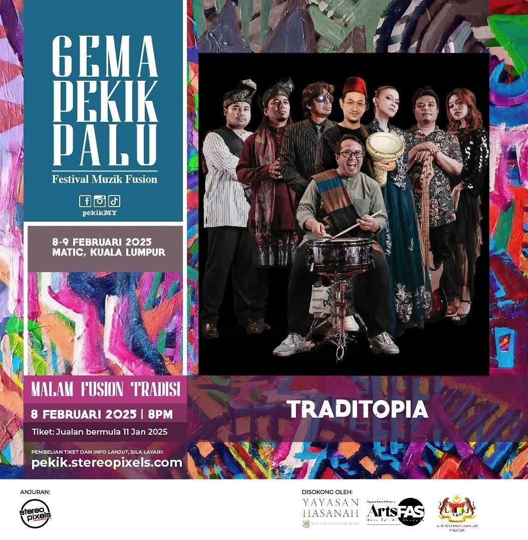 Traditopia akan membuat persembahan guys!!! 
Dapatkan tiket korang now! 
pekik.ubertickets.asia/?fbclid=PAZXh0…