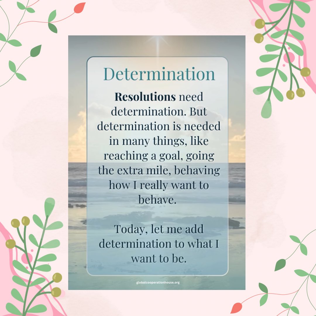 BKLondonGCH's tweet image. Resolutions need Determination

#NewYearsResolution 
#HappyNewYear 
#JollyJanuary 

globalcooperationhouse.org