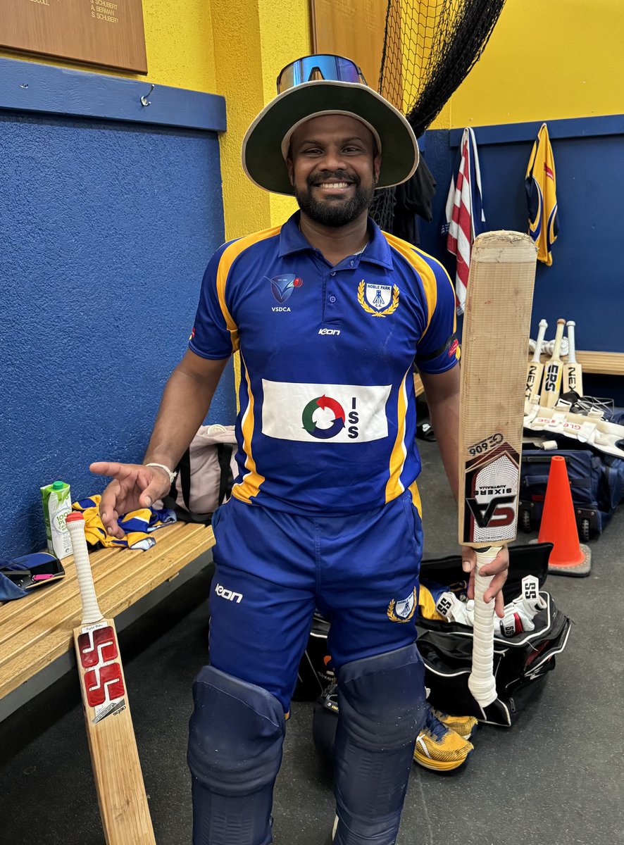 Does Sahan Perera ever fail in <a href="/SubbiesCricket/">VSDCA</a>? He's scored another century for Noble Park, 113 (run out) off 105 balls. Put on 164 for the sixth wicket with Matt Pearson (66no) in a total of 6-248 against Mt Waverley.