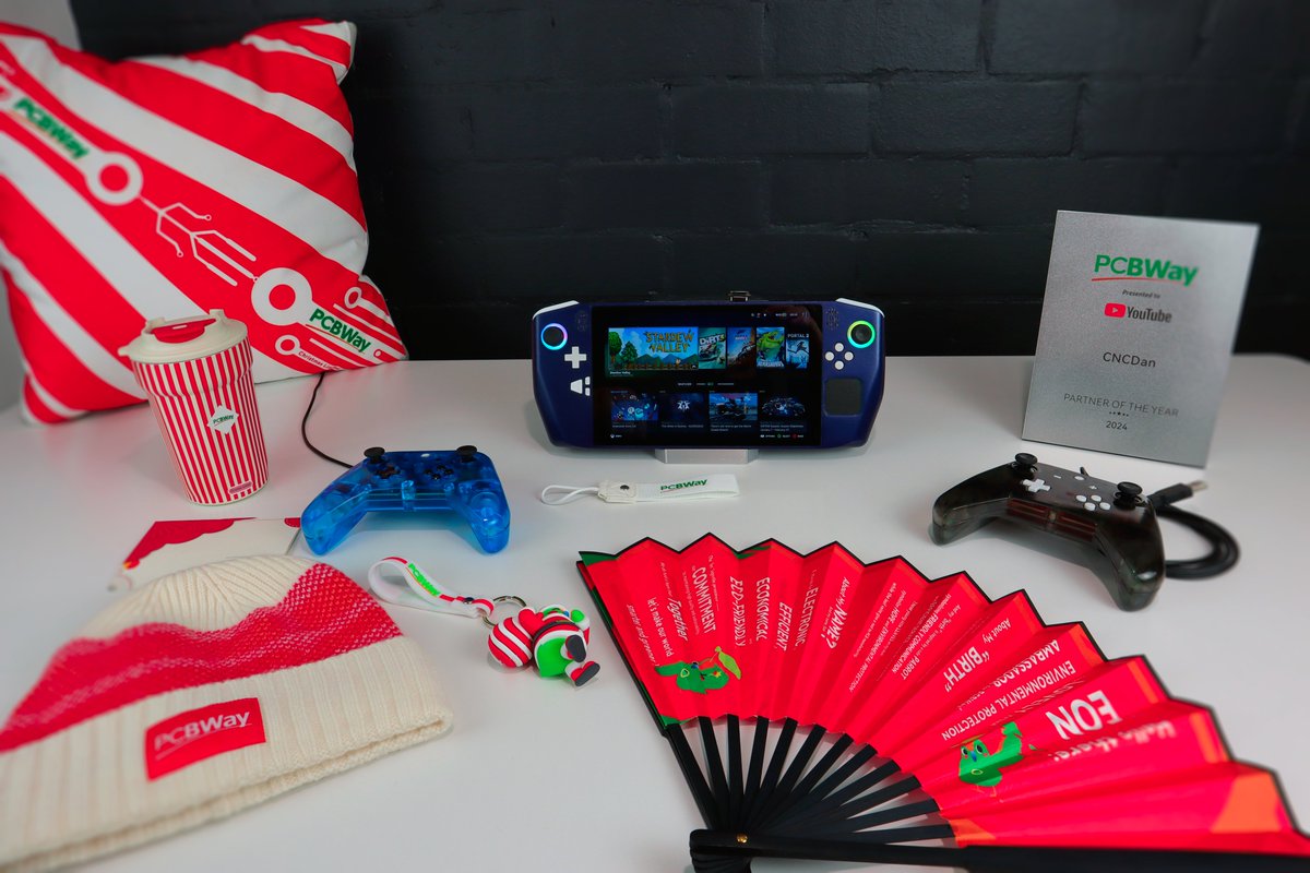 Daniel McKenzie (@cncdan) on Twitter photo Long overdue, but thanks for the wonderful Christmas gifts! <a href="/PCBWayOfficial/">PCBWay</a> <a href="/luzooki/">PCBWay - Luz Woo</a> <a href="/SGirl0311/">PCBWay -Elaine Hu</a>
Thanks for all the support you guys have given me so far! I've got some awesome projects planned, so 2025 is going to be an exciting year! Long overdue, but thanks for the wonderful Christmas gifts! <a href="/PCBWayOfficial/">PCBWay</a> <a href="/luzooki/">PCBWay - Luz Woo</a> <a href="/SGirl0311/">PCBWay -Elaine Hu</a>
Thanks for all the support you guys have given me so far! I've got some awesome projects planned, so 2025 is going to be an exciting year!