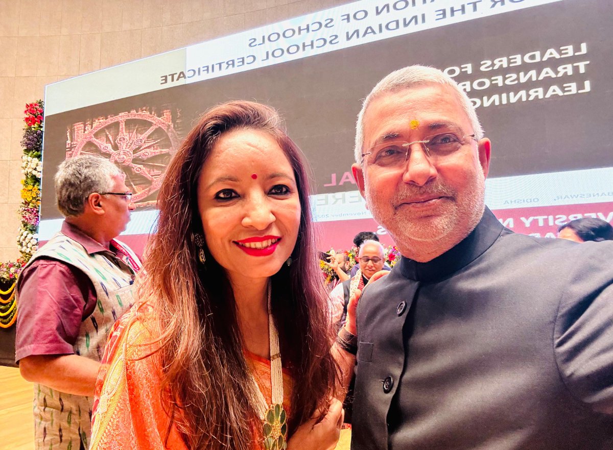 SanjeevaniWorld's tweet image. 🌟 Dr. Seema Negi, Director Principal of Sanjeevani World School, participated in the 67th Annual Conference of ASISC in Bhubaneshwar, fostering growth and innovation in education. 🎓#SanjeevaniWorldSchool #ASISCConference #DrSeemaaNegi #EducationalLeadership #InnovativeEducation