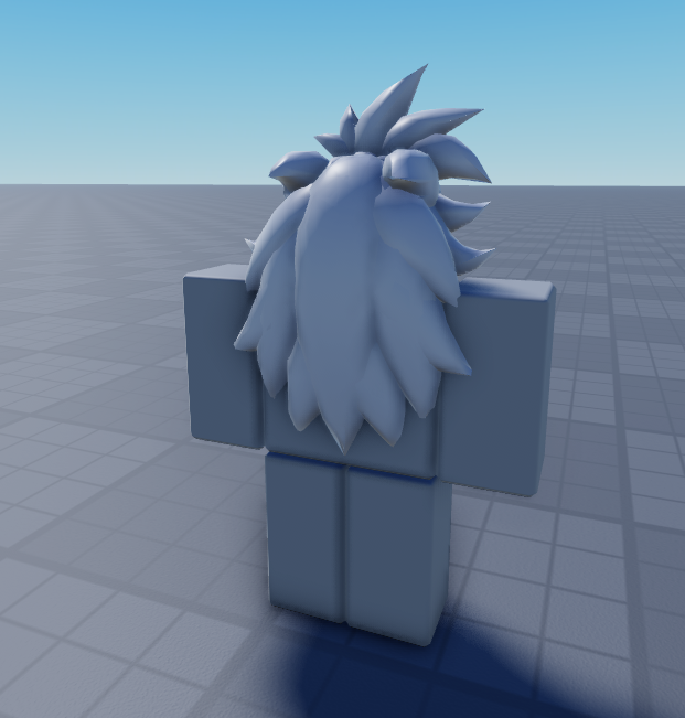 TheActKitsune's tweet image. #Roblox #RobloxCreations
#RobloxUGC 
Idk why but I decided to make hair in boredom. :p