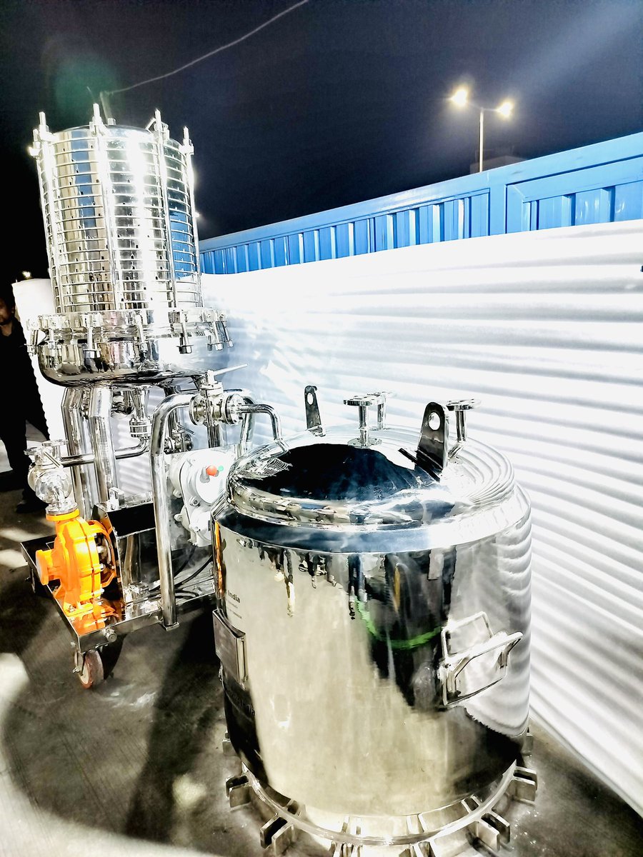 Synovatic's tweet image. Delivering Excellence, No Matter the Hour!
Our team went above and beyond, conducting a late-night trial and ensuring the dispatch of a Hastelloy C22 Sparkler Filter (24”x20) to meet the committed dispatch date.
#SynovaticIndia #HastelloyC22 #SparklerFilter #OnTimeDelivery