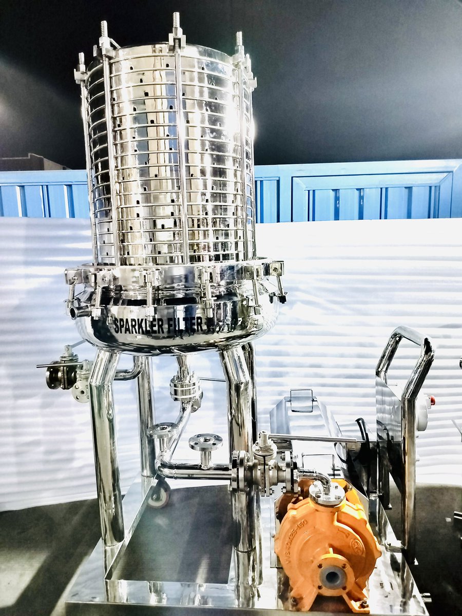 Synovatic's tweet image. Delivering Excellence, No Matter the Hour!
Our team went above and beyond, conducting a late-night trial and ensuring the dispatch of a Hastelloy C22 Sparkler Filter (24”x20) to meet the committed dispatch date.
#SynovaticIndia #HastelloyC22 #SparklerFilter #OnTimeDelivery