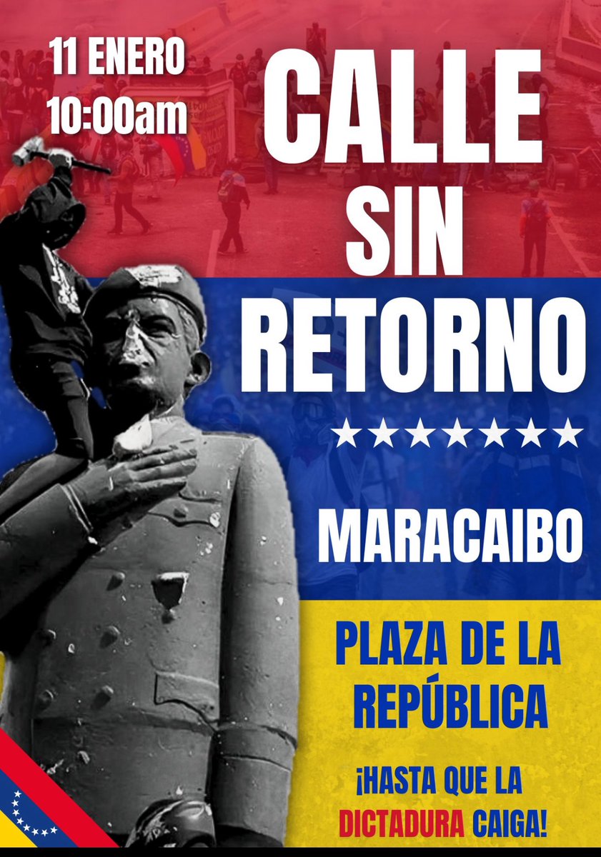 Jhonffonseca's tweet image. 🚨Informante:
"Ayudamos a que cada estado tenga un objetivo.

Caracas va para Miraflores  
 
La Guaira va a ir para Maiquetía

Táchira va a ir a abrir la frontera 

Nos debemos organizar por estado y tener un objetivo claro como los que te mencione. si no, va a ser una salida más…