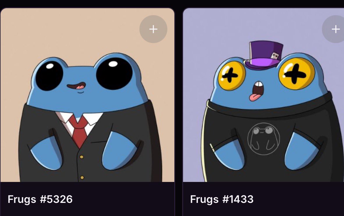 Frug squad! <a href="/btcfrugs/">Bitcoin Frugs</a>